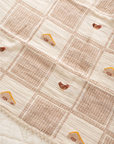 New Grain : patchwork blanket - farm