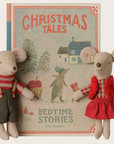PRE ORDER Christmas twin mice, Little sister and brother in book Maileg