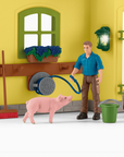 Large Farm (Yellow) Farm Figurine Toys Play Set Schleich