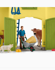 Large Farm (Yellow) Farm Figurine Toys Play Set Schleich
