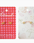 Bows | Hypoallergenic & Screw-Back Earrings