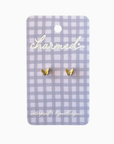 Gold Butterfly | Hypoallergenic & Screw-Back Earrings