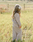 Childrens Striped Loungewear Set - Mebie Baby
