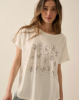 Floral Washed Graphic Tee