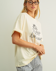 Le Petit Bonheur Print T Shirt