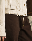 Zoe Collar Contrasted Utility Jacket