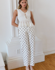 Bonnie Top with Lace Trim