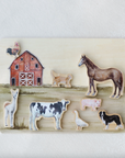 Farm Animals Wooden Puzzle: A Tabitha Paige Puzzle