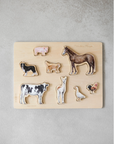 Farm Animals Wooden Puzzle: A Tabitha Paige Puzzle