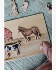Farm Animals Wooden Puzzle: A Tabitha Paige Puzzle