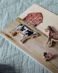 Farm Animals Wooden Puzzle: A Tabitha Paige Puzzle