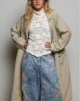 Harper Long Cotton Coat Jacket