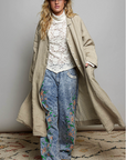 Harper Long Cotton Coat Jacket
