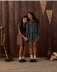 Rylee + Cru Dillon Dress Mulberry Iris