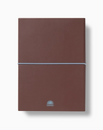 Lined Notebook, A5 Pu Softcover - Chestnut & Ink