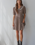 Dolly Cotton Gingham Mini Dress