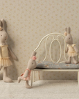 Vintage bench, Mini - Off white Maileg