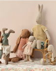 Rabbit, Size 3 - Classic - Knitted shirt and pants