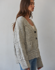 Leah Button-down Cardigan