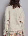 Cozy Heart Button Sweater