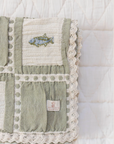 New Grain : patchwork blanket - fish