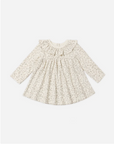 Quincy Mae : Ruffle Collar Jersey Dress Floret
