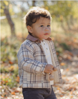 Quincy Mae Ford Jacket Fall Plaid