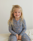 Cottage Floral (Ribbed) Bamboo Two-Piece Pajamas