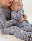Cottage Floral (Ribbed) Bamboo Two-Piece Pajamas