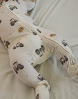 Hayride (Ribbed) Bamboo Zip Pajamas