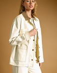 Corduroy Collar Barn Jacket
