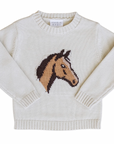 Mebie Baby Horse Knit Sweater