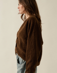 Lilly Sherpa Fleece Button Down Jacket