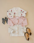 Tulip Button Down Cardigan - Kids