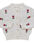 Tulip Button Down Cardigan - Kids
