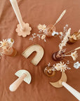 Flower Candle Holder in Blush