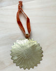 Recycled Decorative Daisy Brass