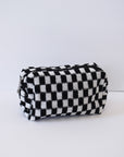 Check Yourself Cosmetic Bag - Black