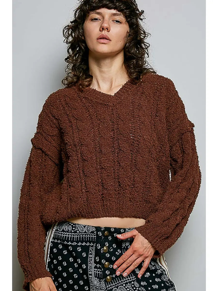 Coco Knit V Neck Sweater