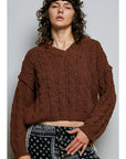 Coco Knit V Neck Sweater