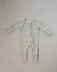 Bamboo Zip Romper | Dainty Vines