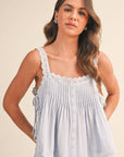 Lauren Blue Gauze Set