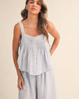 Lauren Blue Gauze Set