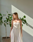 Harem Jumpsuit in Milk