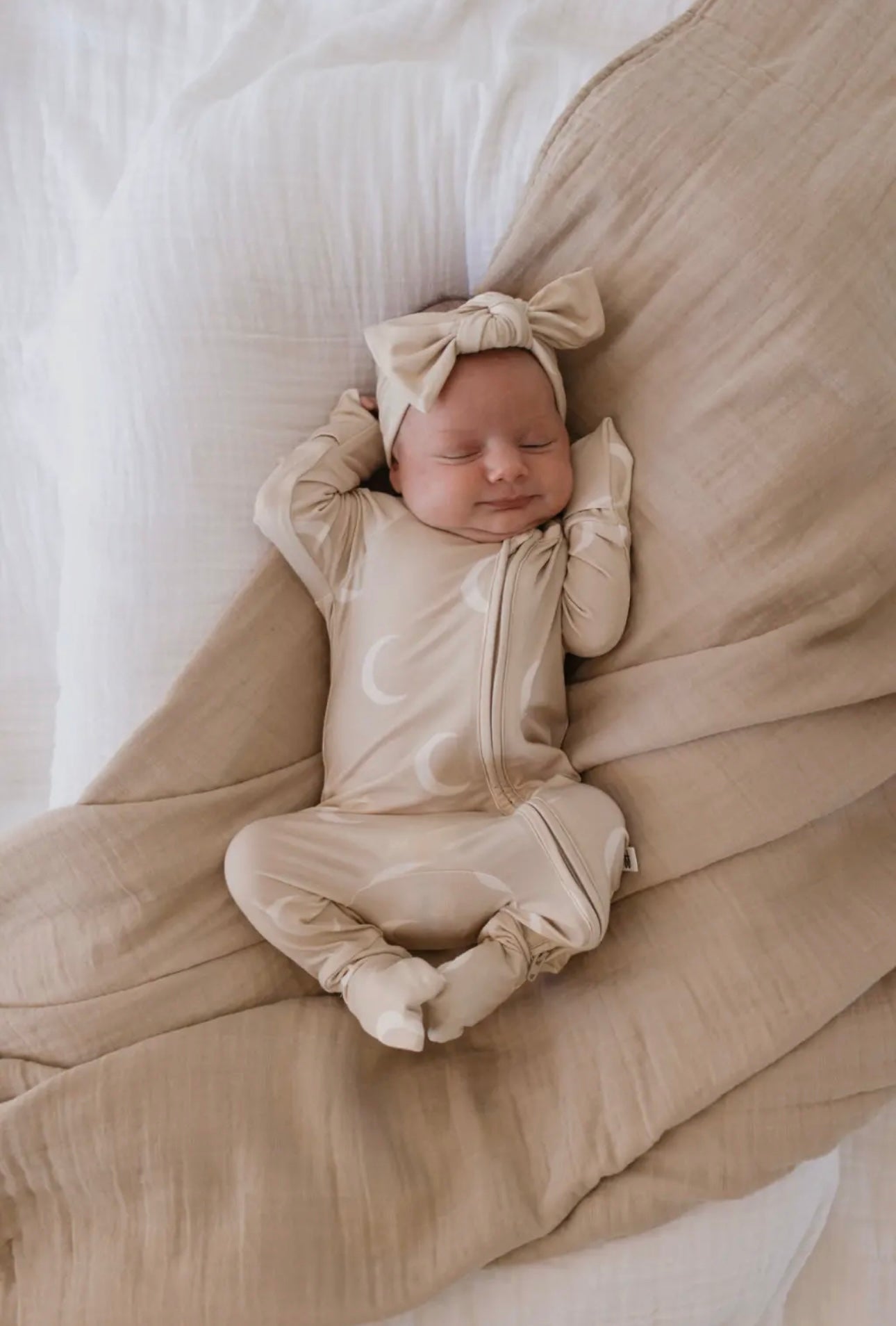 Bamboo Zip Pajamas | Luna