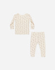 Bamboo Pajama Set Holly Berry