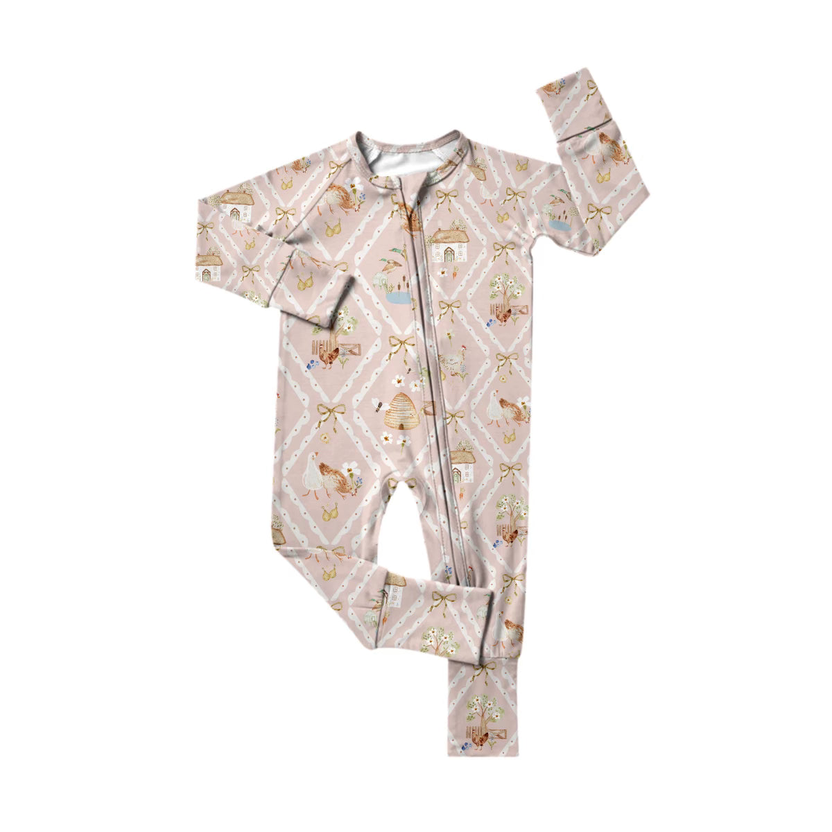 Laney Baby Nells Cottage Bamboo Romper
