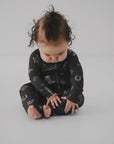 Western Bamboo Zipper Romper
