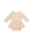 Pointelle Skirted Bodysuit,  Shell - Quincy Mae