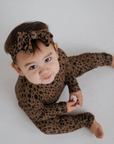 Cheetah | Bamboo Zip Romper